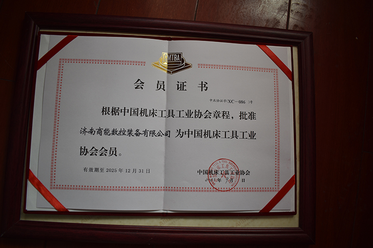 Member of China Machine Tool Association