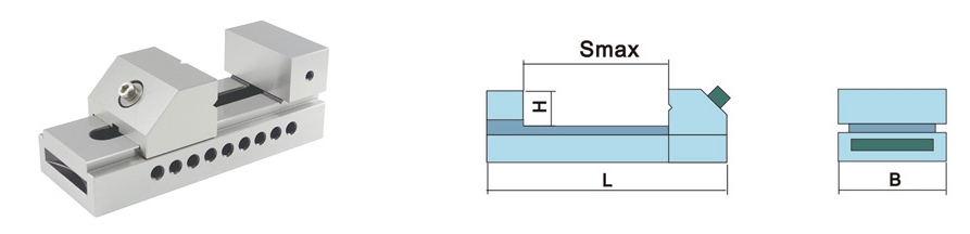 QKG PRECISION MACHINE VISE